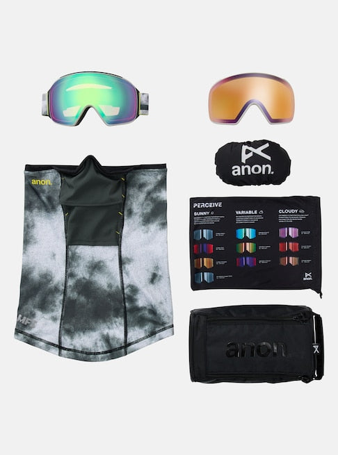 Anon M4 Goggles (Toric) + Bonus Lens + MFI Face Mask