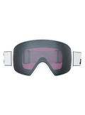 Anon M4 Goggles (Toric) + Bonus Lens + MFI Face Mask - White/Sunny Onyx, front view
