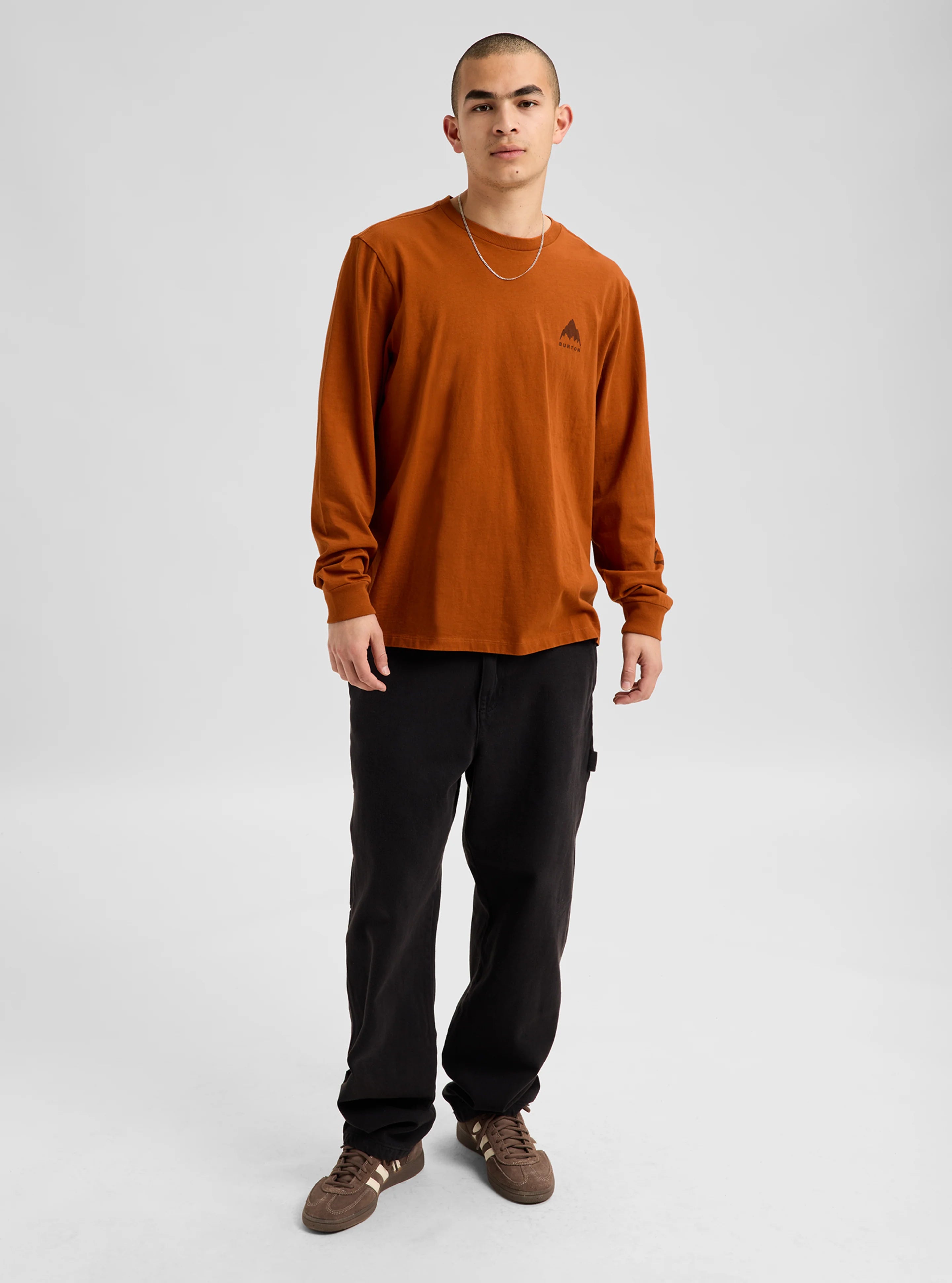 Burton Unisex Elite Long Sleeve T-Shirt - Spiced Chai