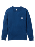 Burton Unisex Colfax Long Sleeve T-Shirt - Nightfall