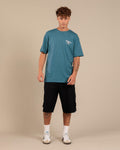 Billabong Crossboards Short Sleeve Shirt - Teal - front