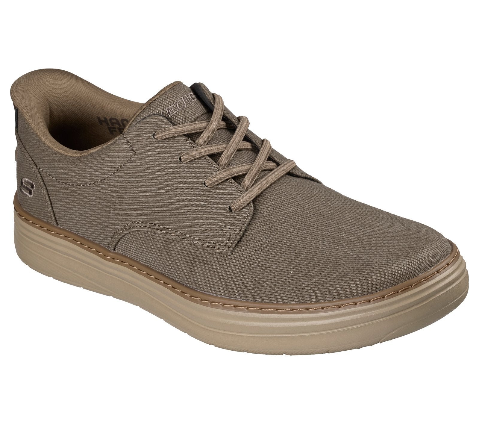 Skechers Slip-ins Hyland - Justino, Dark Taupe, lateral profile