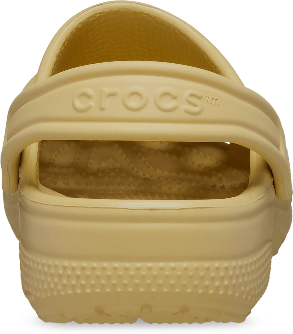 Crocs Kids' Classic Clog Wheat heel detail