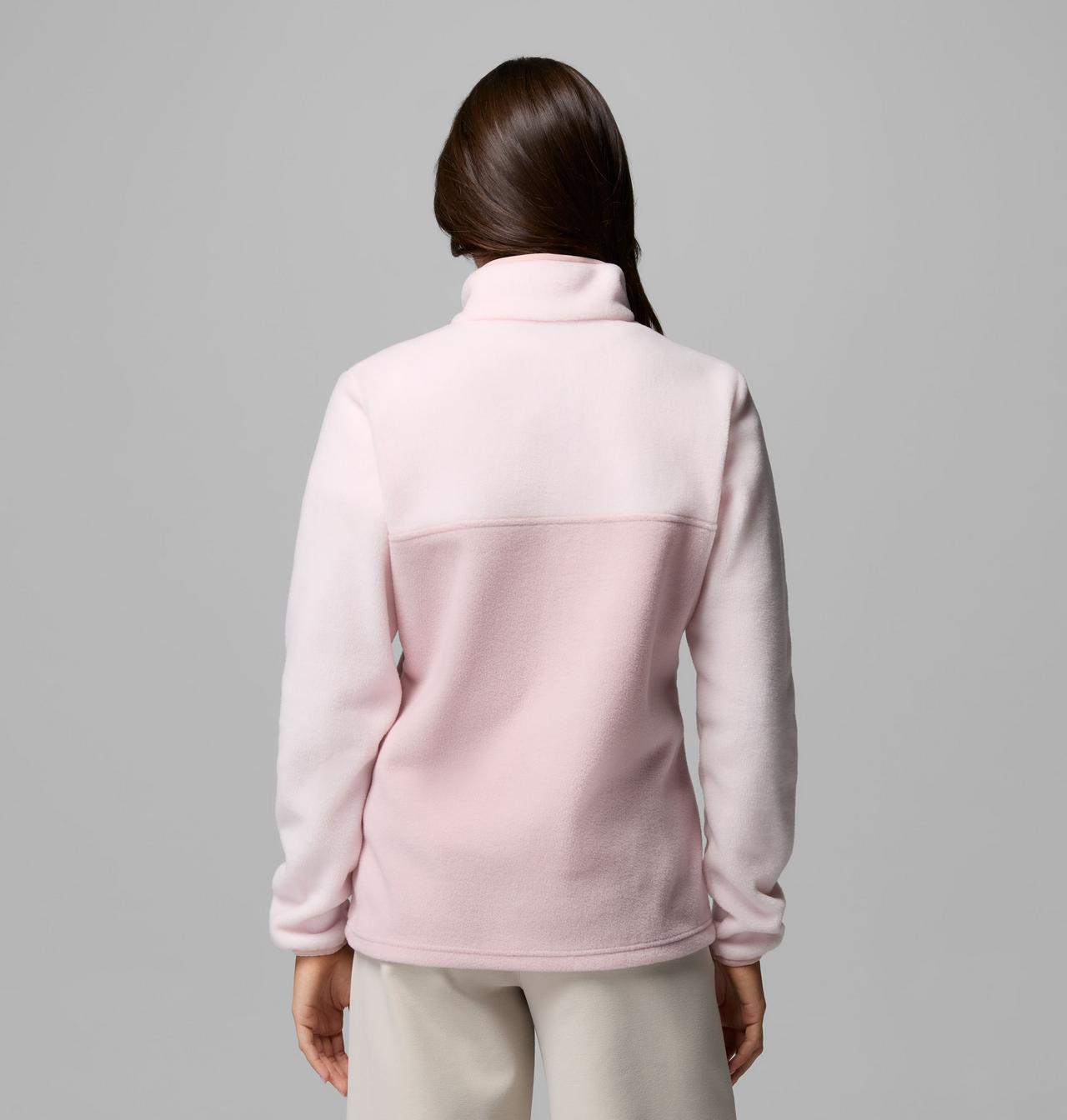 Benton Springs Half Snap Fleece II - Mineral Pink, back