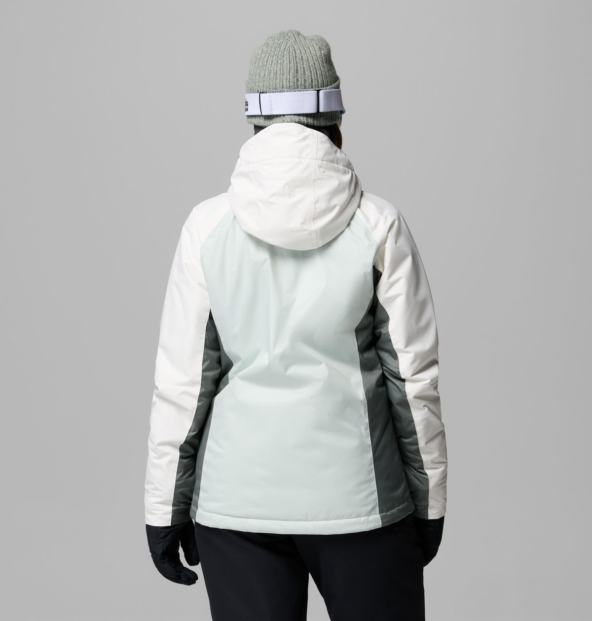 Columbia Women's Snowy Summit Insulated Jacket - Tea Light/Sedona - back