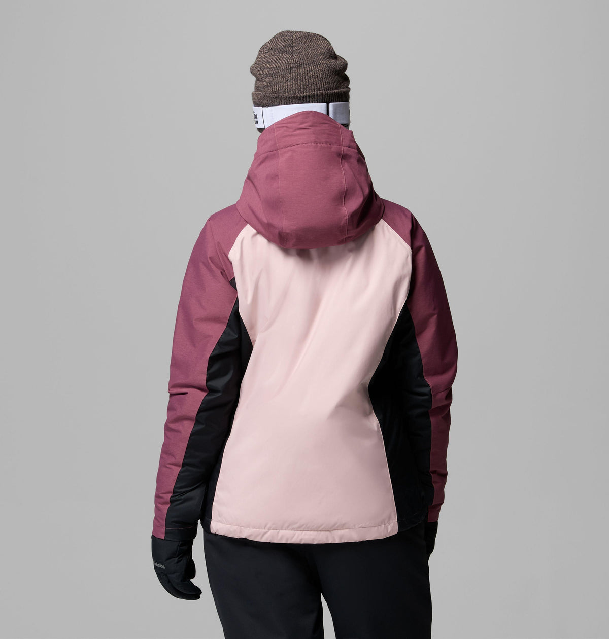 Columbia Women's Snowy Summit Insulated Jacket - Mineral Pink - back