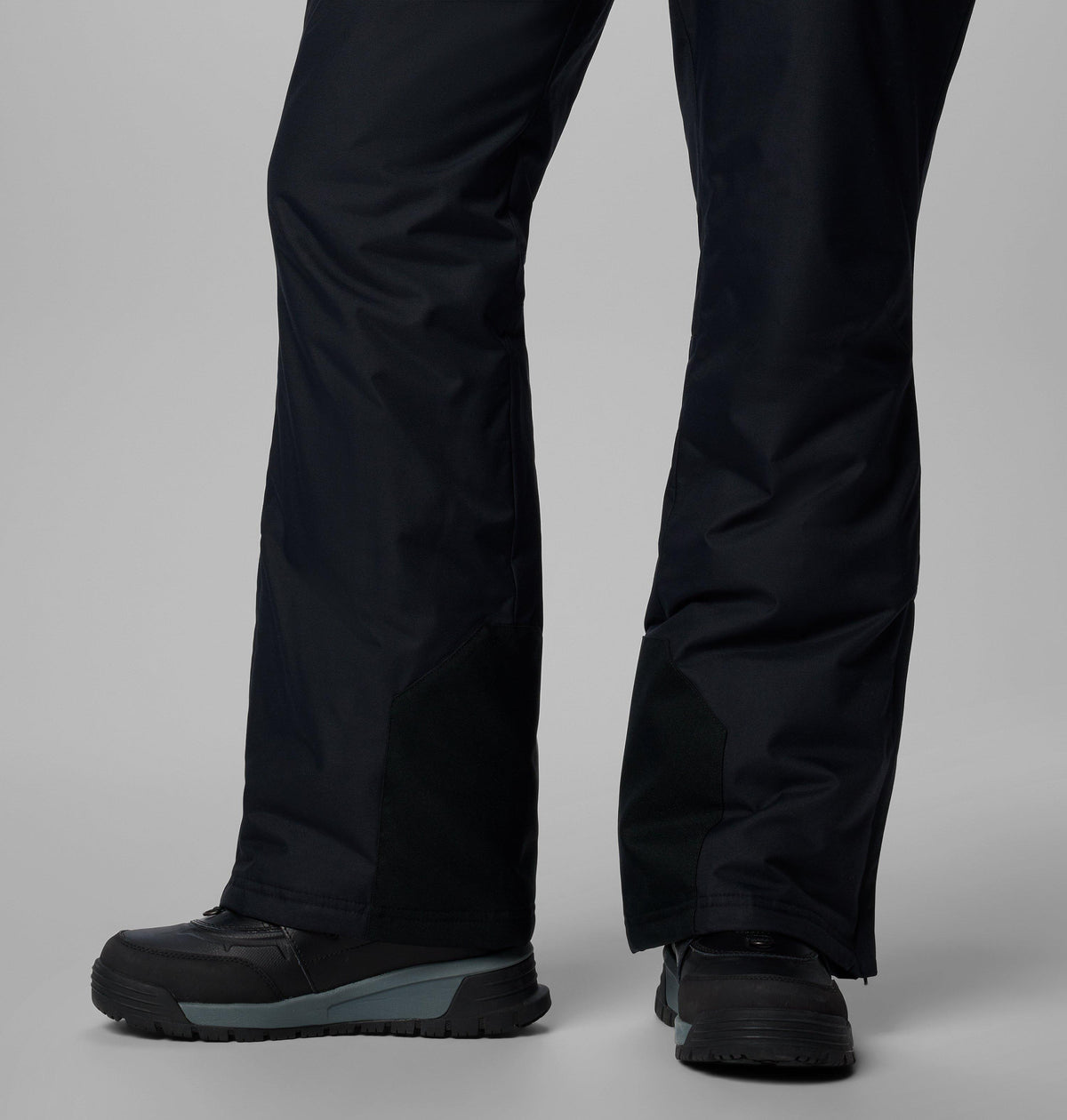 Columbia Women's Iceventure II Bib Pant - Black - reinforced hem