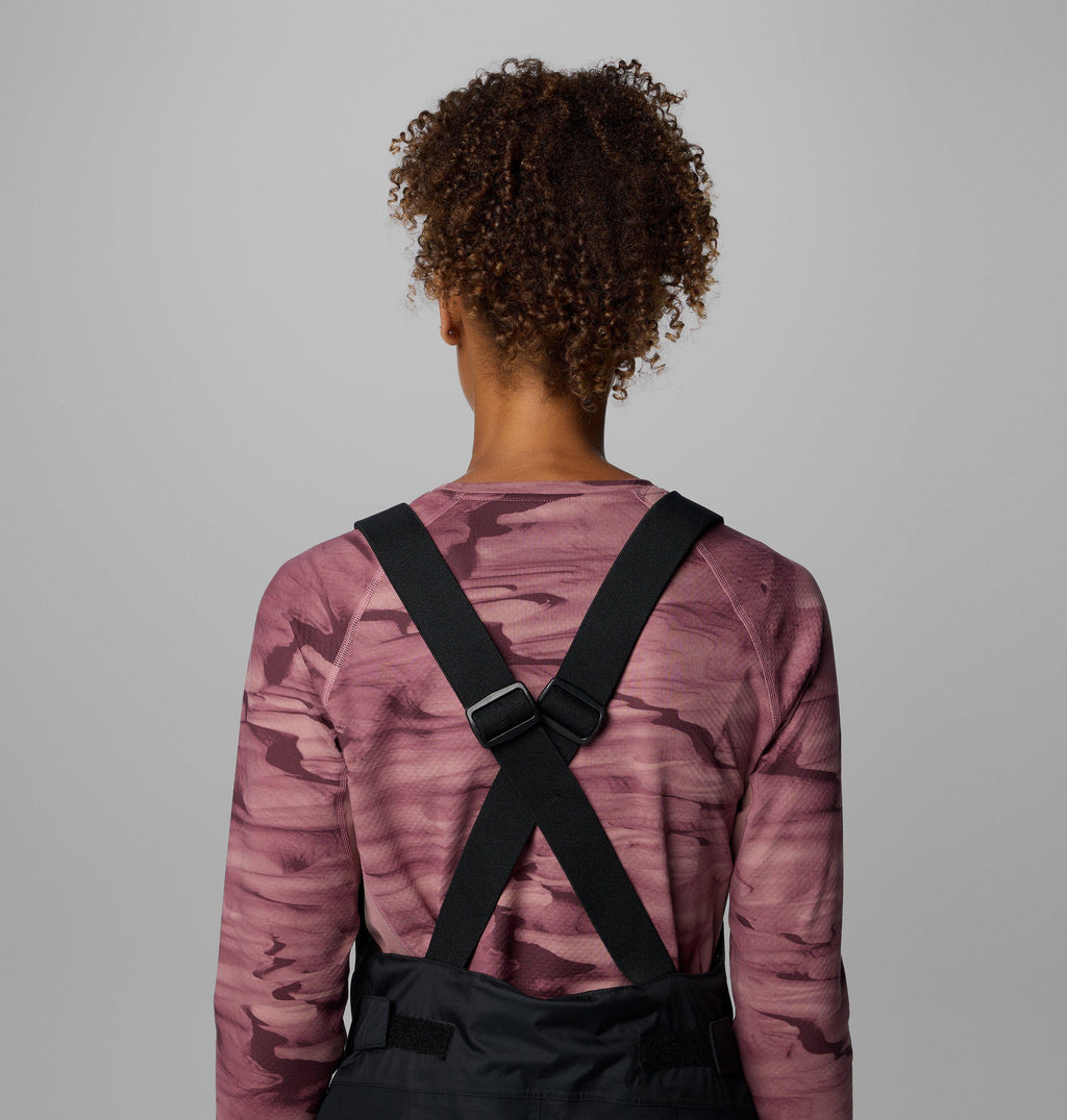Columbia Women's Iceventure II Bib Pant - Black - adjustable straps