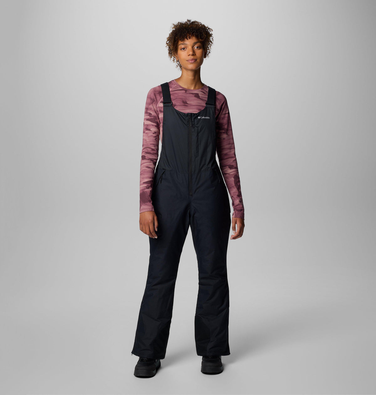 Columbia Women's Iceventure II Bib Pant - Black - front