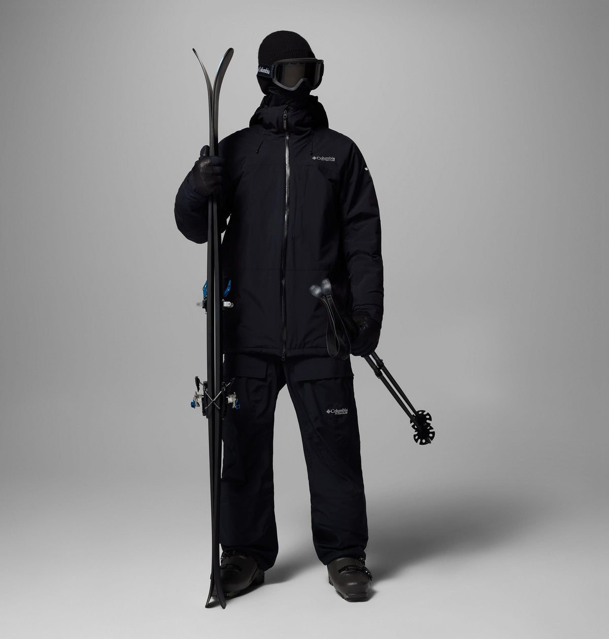 Columbia Men's Winter District III Waterproof Ski Jacket - BLACK