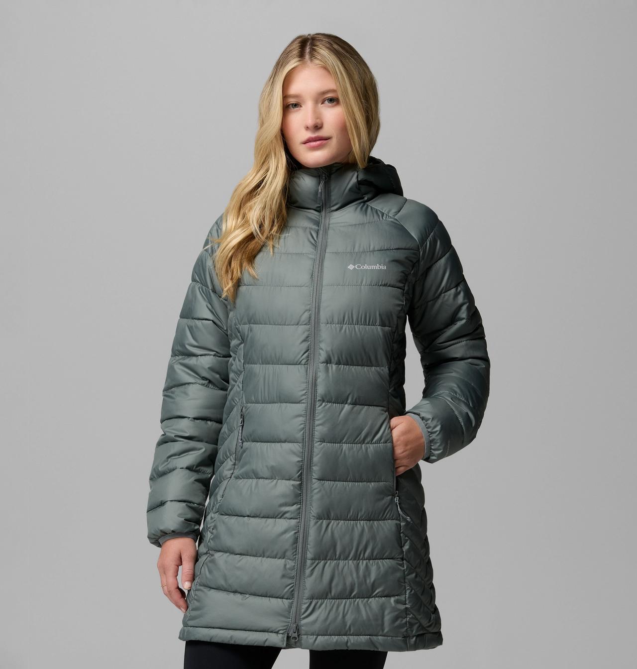 Powder Lite II Mid Jacket - Sedona Sage, front