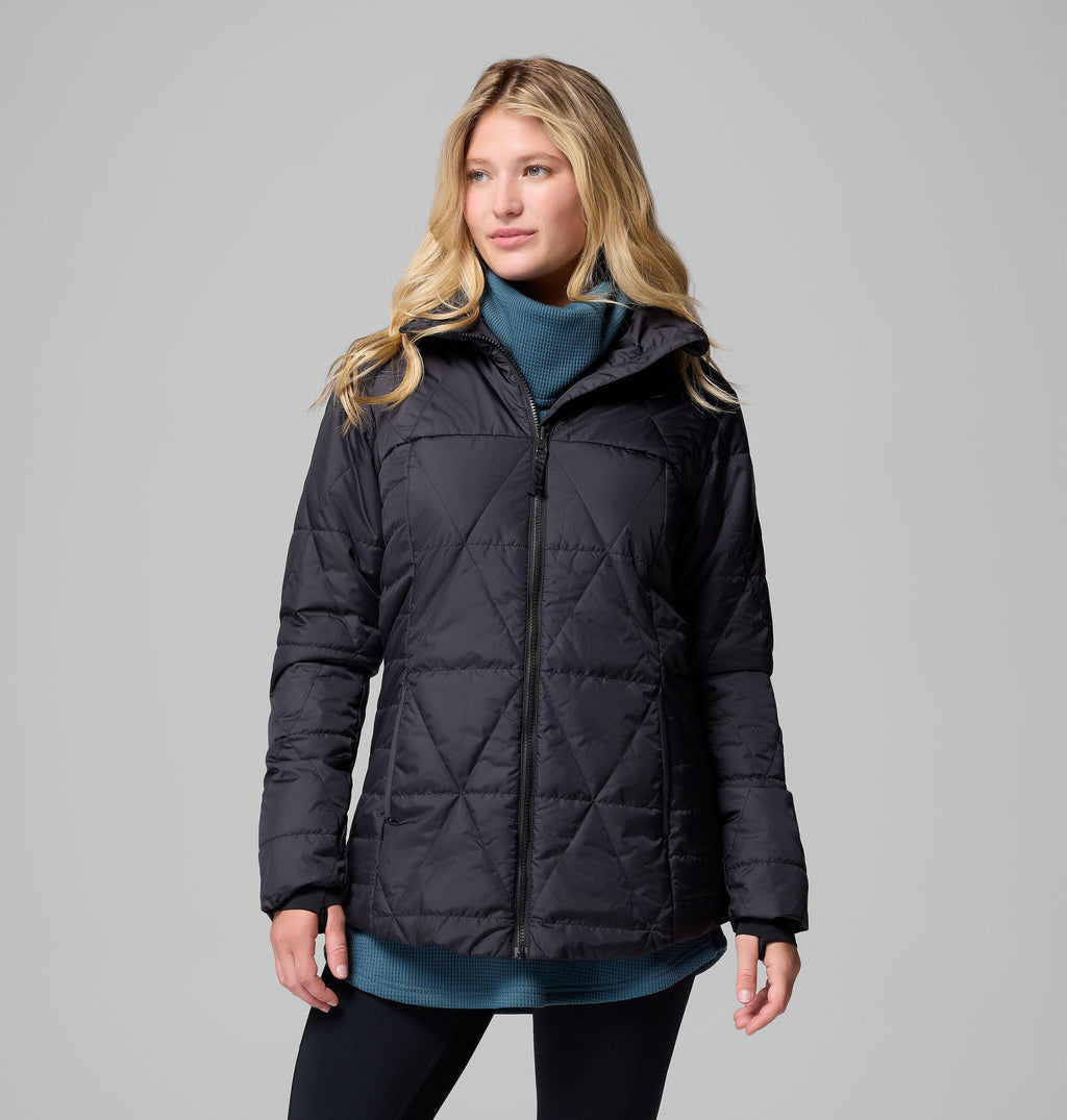 Columbia Women's Payton Pass II Interchange Jacket - Black - insulated liner jacket