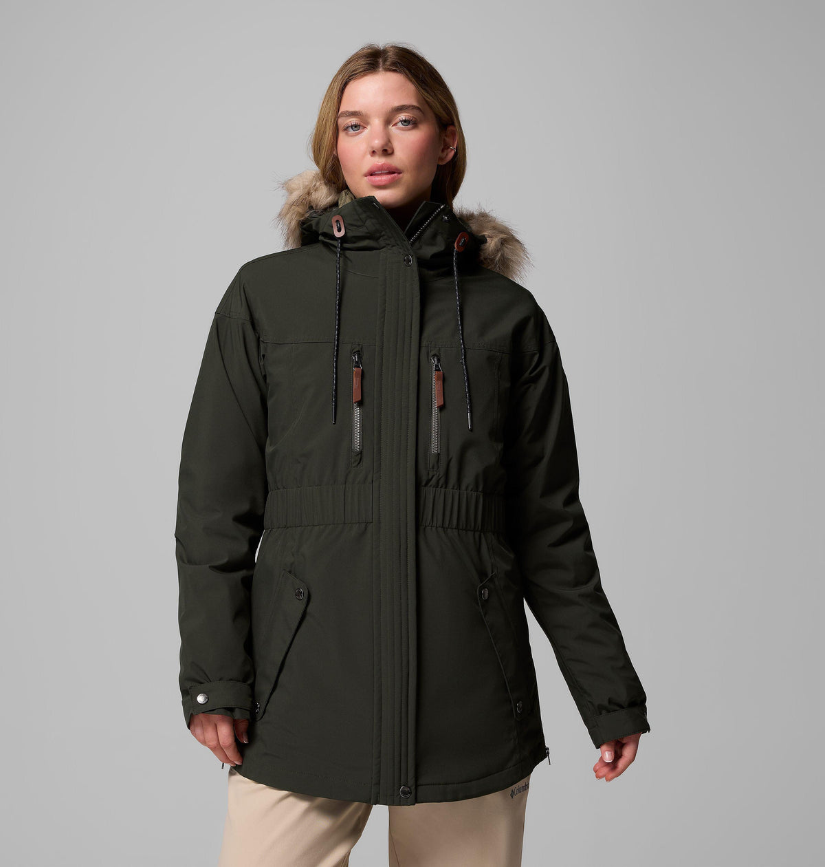 Columbia Women's Payton Pass II Interchange Jacket - Greenscape - front