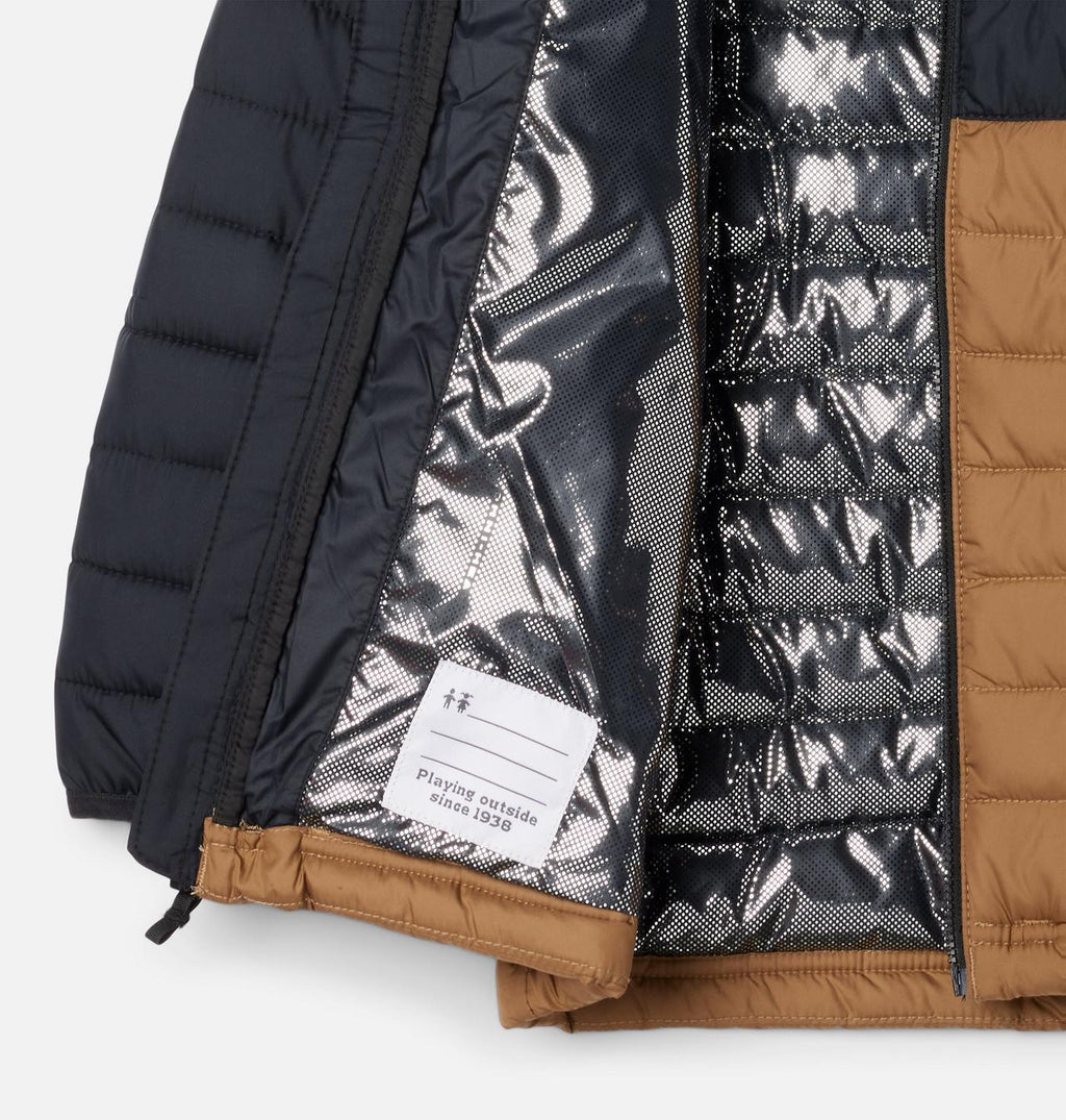 Columbia Boys' Powder Lite II Hooded Jacket