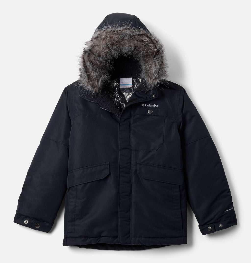 Columbia Youth Nordic Strider Jacket Black front