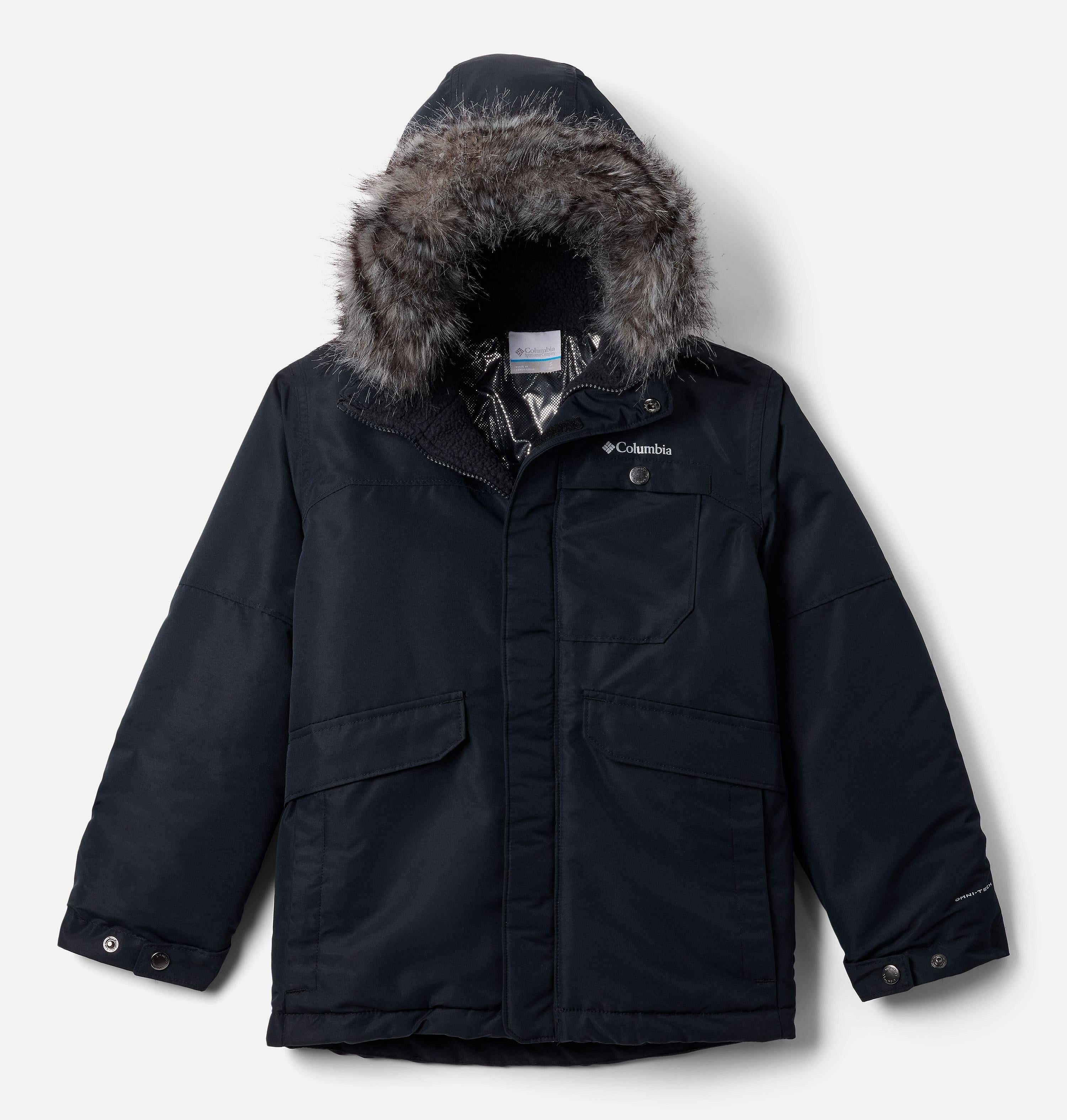 Columbia Youth Nordic Strider Jacket Black front