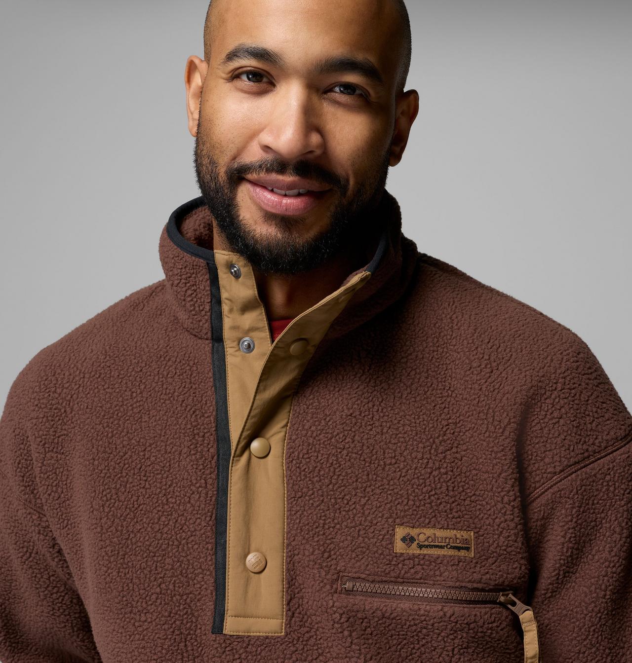 Columbia Men's Helvetia II Half Snap Fleece Pullover