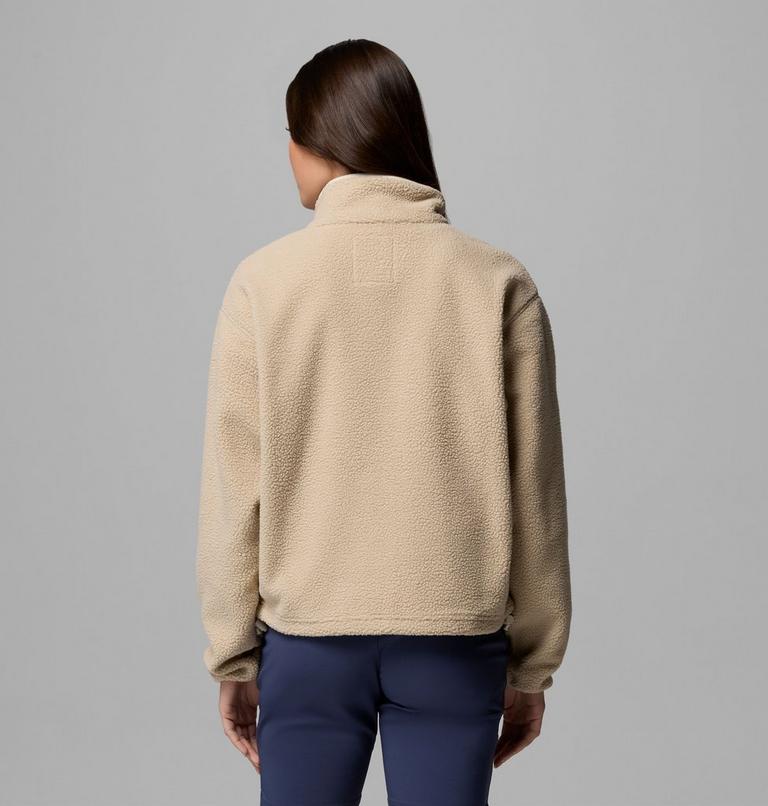 Columbia Women's Helvetia II Cropped Half Snap Fleece Pullover