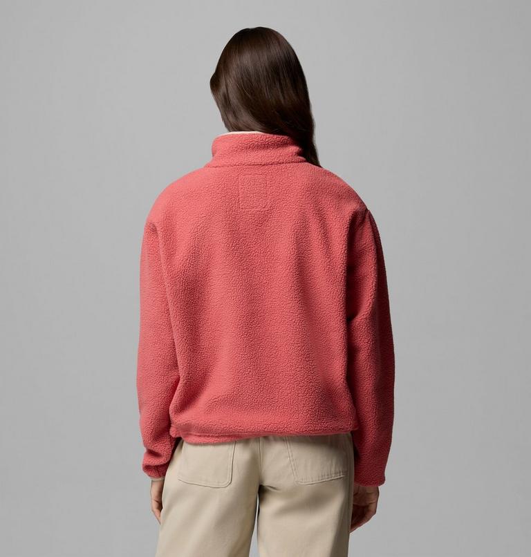 Columbia Women's Helvetia II Cropped Half Snap Fleece Pullover