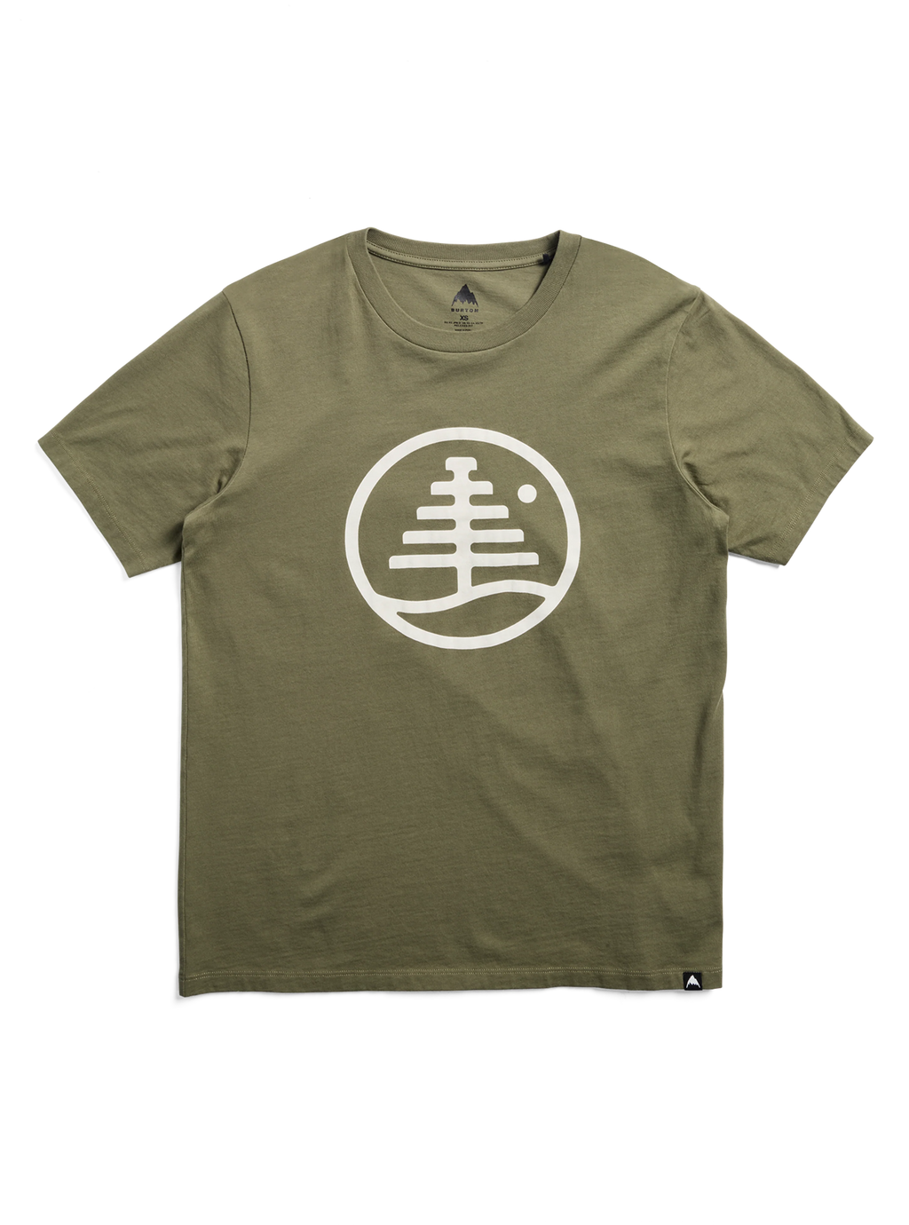 Burton Men's Family Tree Short Sleeve T-Shirt - Forest Moss