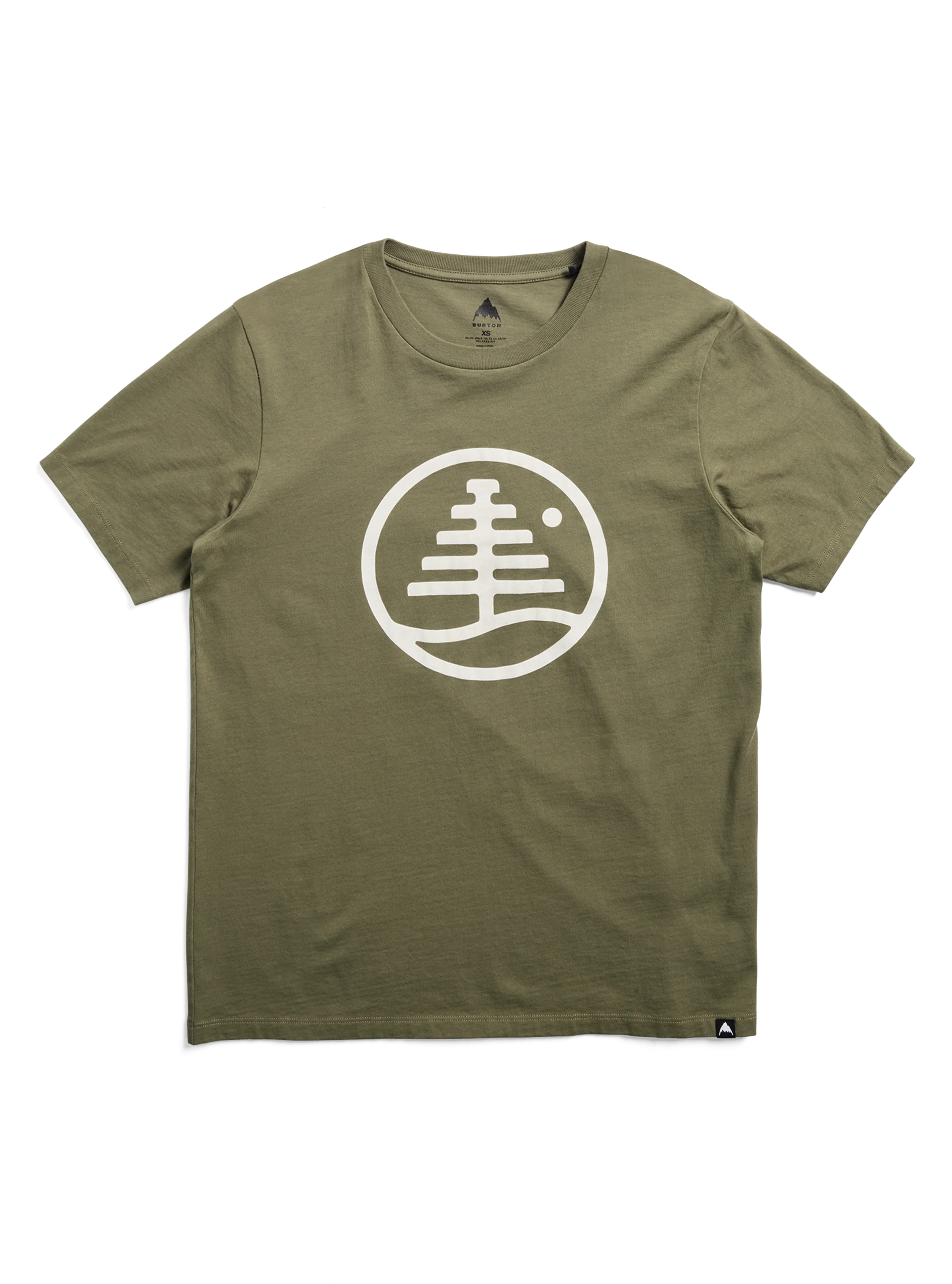 Burton Men's Family Tree Short Sleeve T-Shirt - Forest Moss