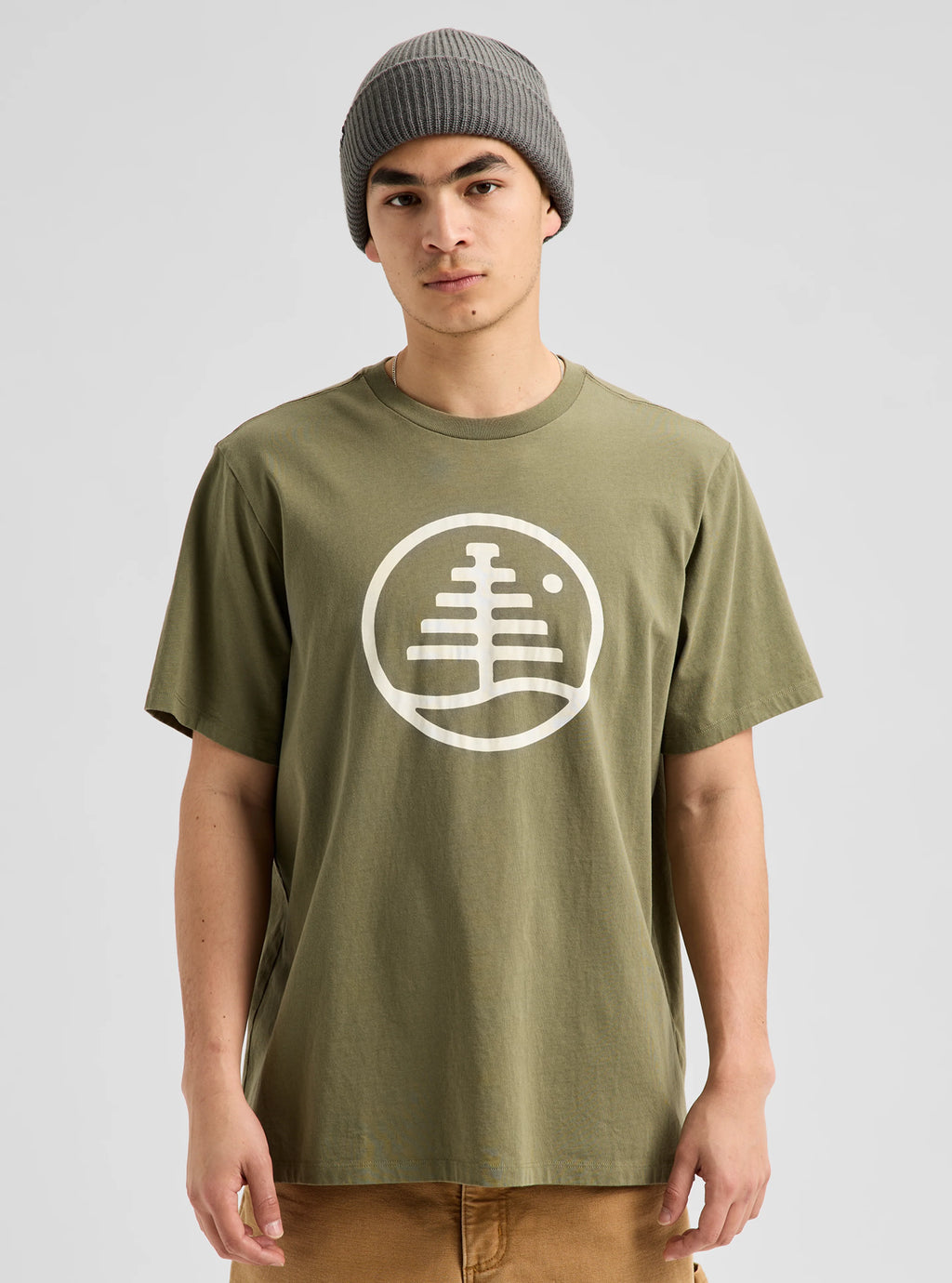 Burton Men's Family Tree Short Sleeve T-Shirt - Forest Moss
