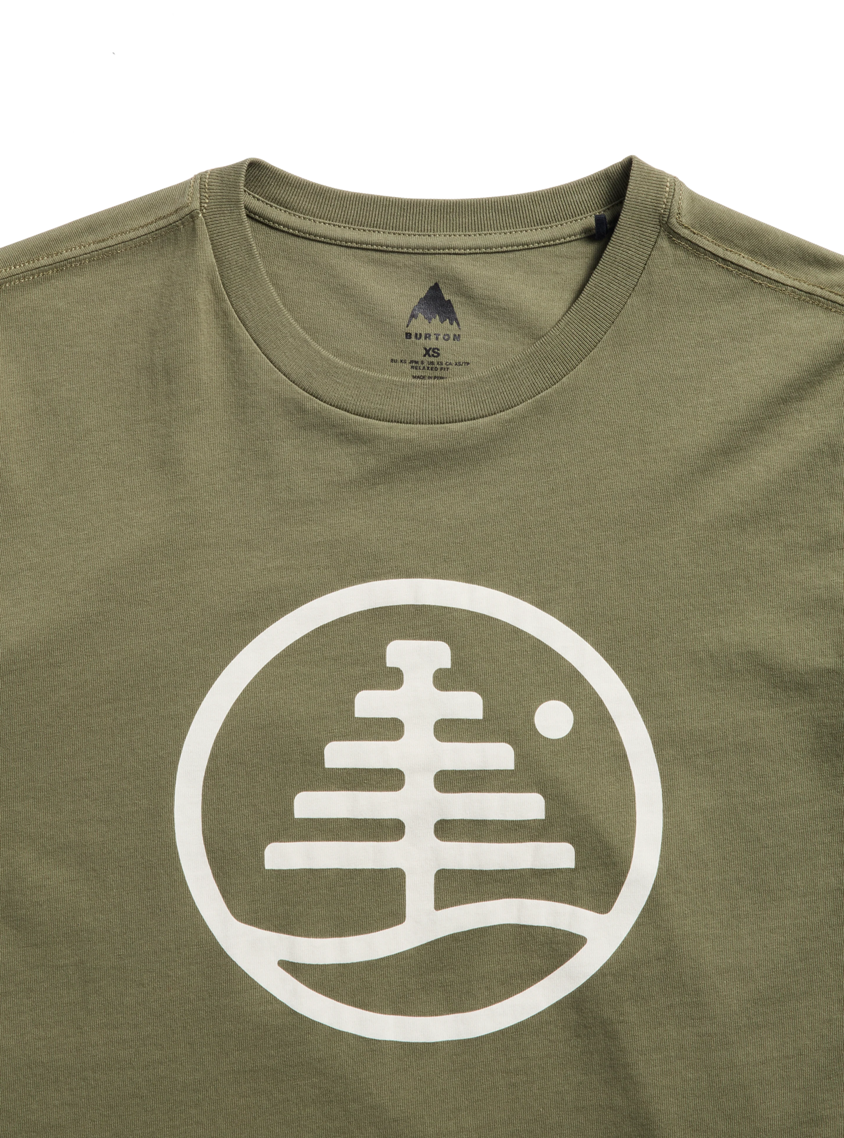 Burton Men's Family Tree Short Sleeve T-Shirt - Forest Moss