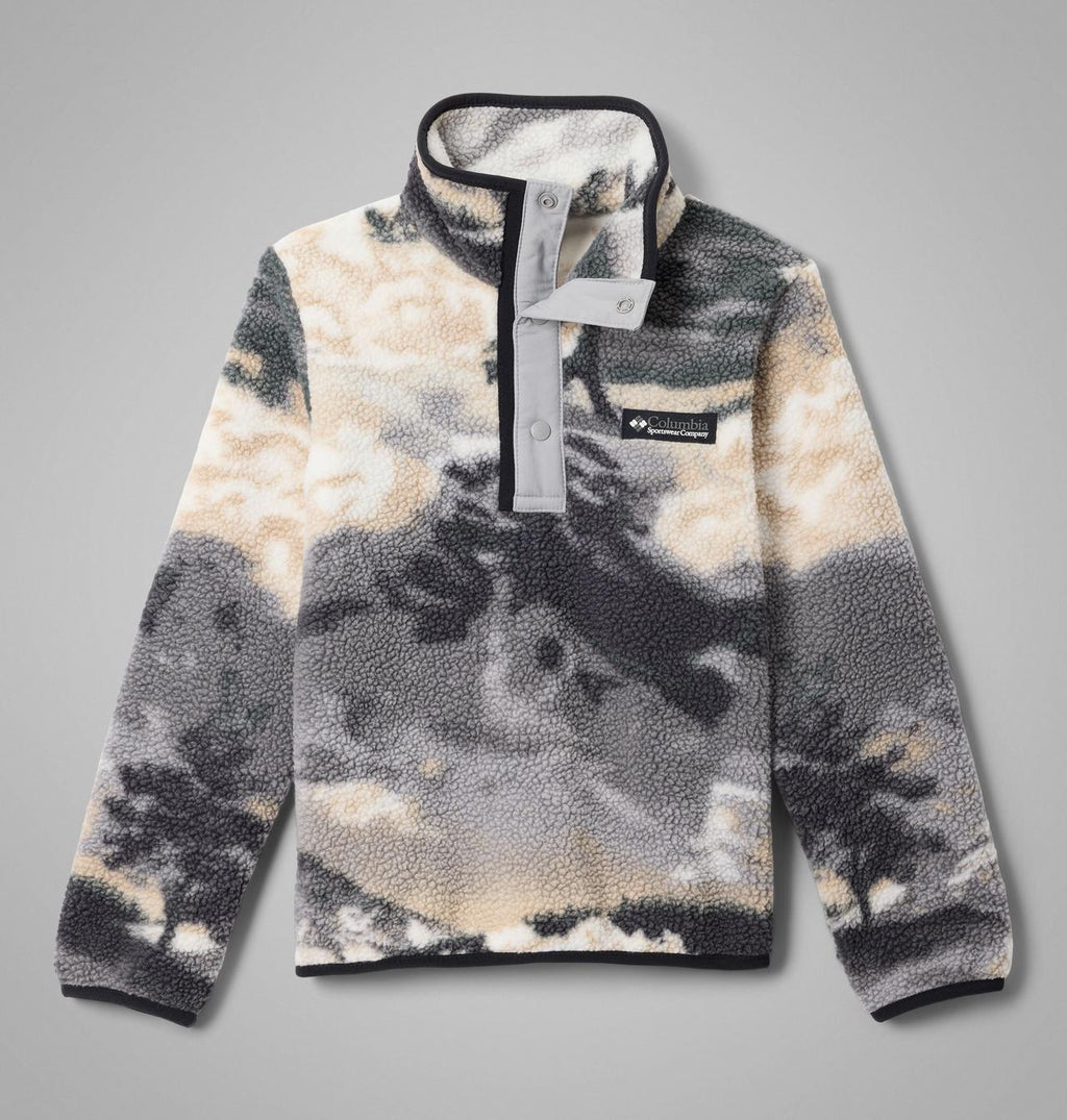 Columbia Kids' Helvetia™ II Printed Half Snap Fleece Pullover