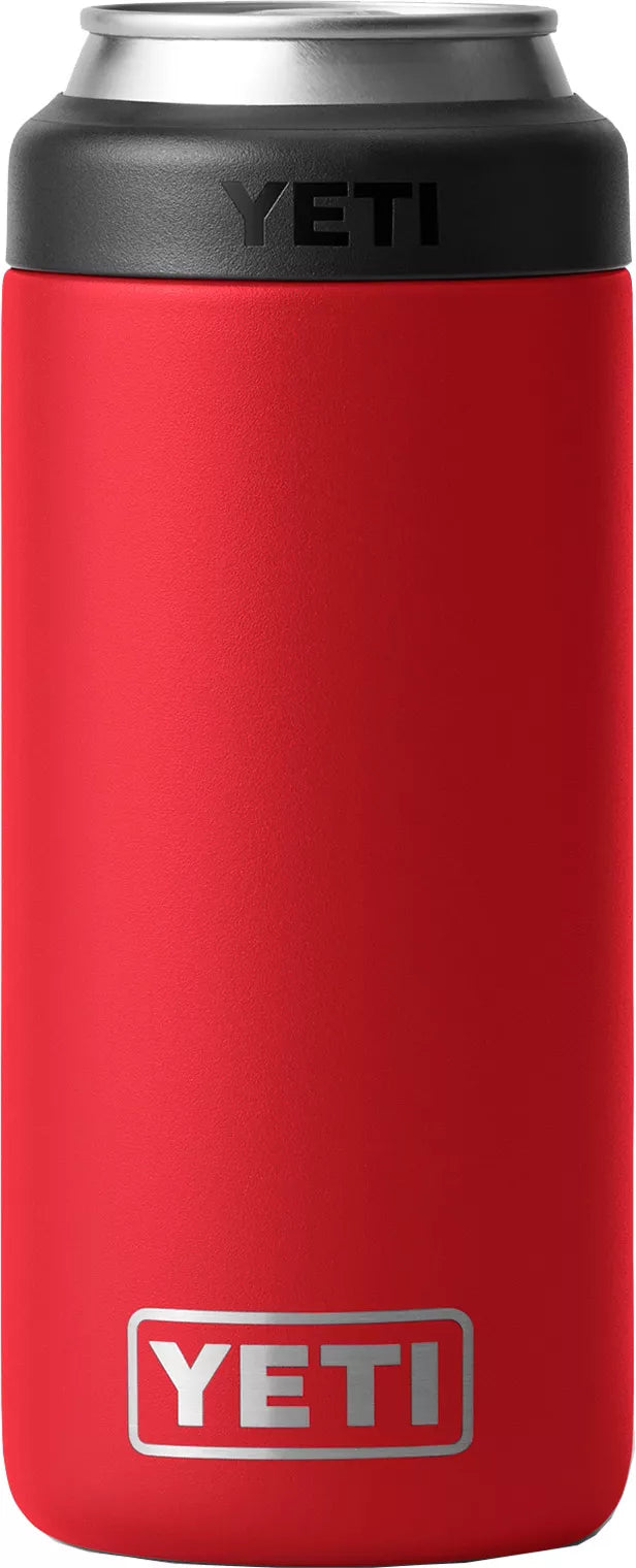 Yeti Rambler Colster Slim Can Insulator - RESCUE RED
