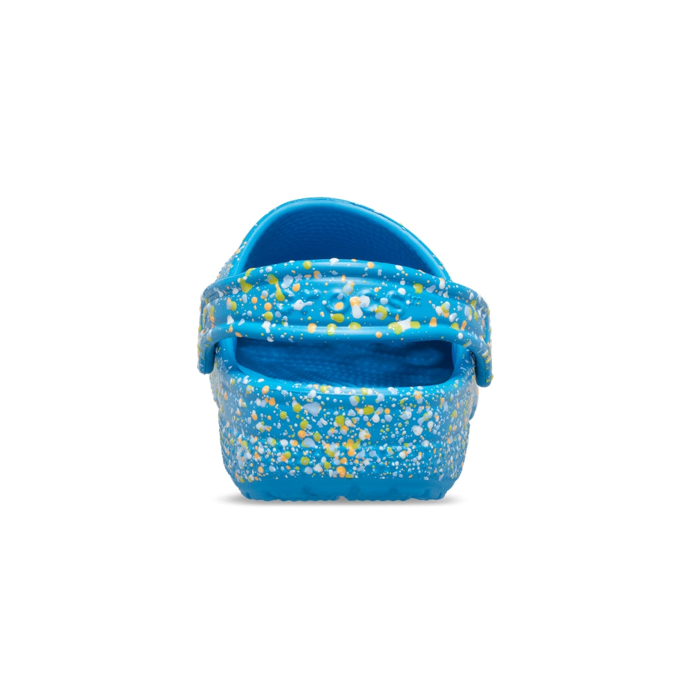 Crocs Toddler Classic Paint Splatter Clog Marina Multi