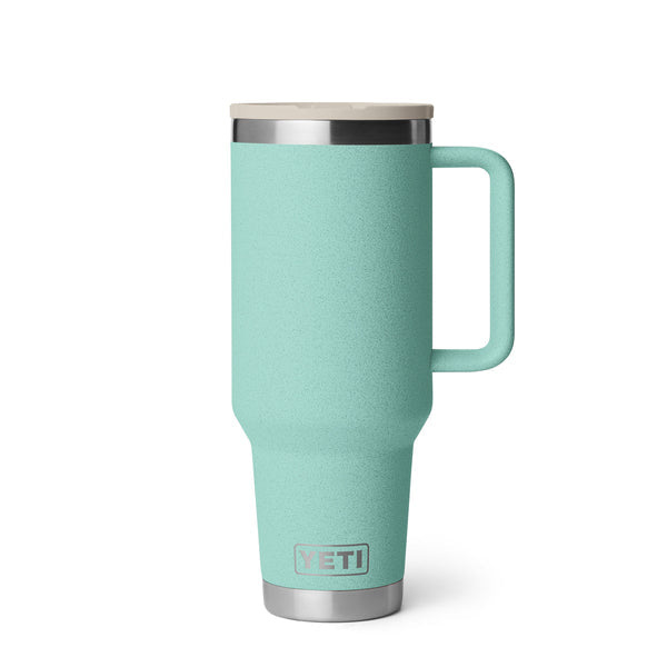 Yeti Rambler 40oz Travel Straw Mug With Colour-matched Straw Lid - SEA STONE