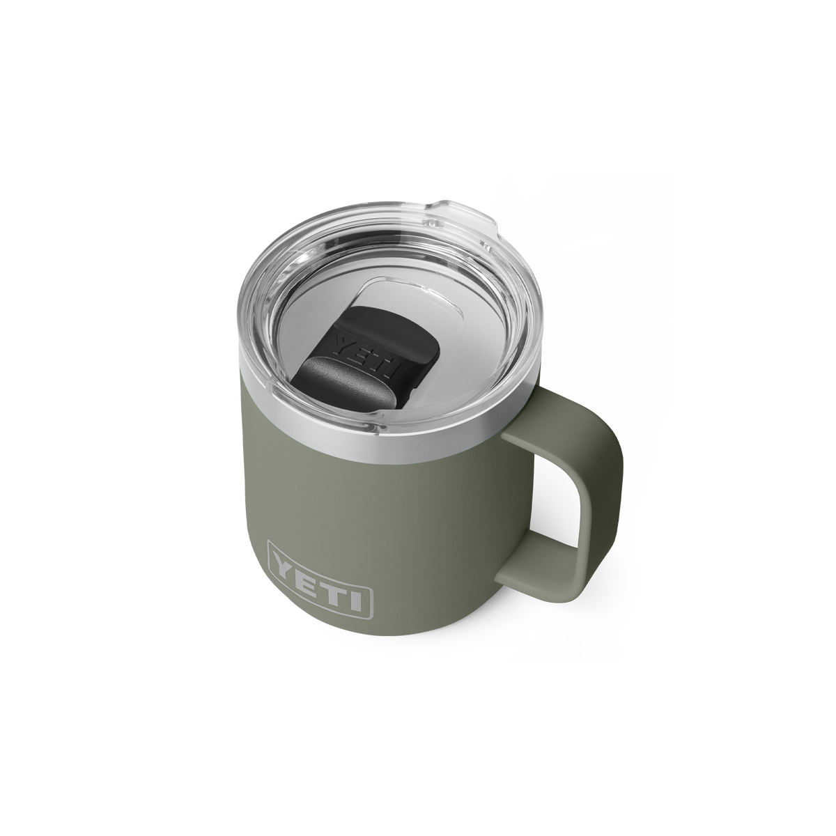 Yeti Rambler 10oz Stackable Mug with Durasip Ceramic Lining - PAMPA GREEN