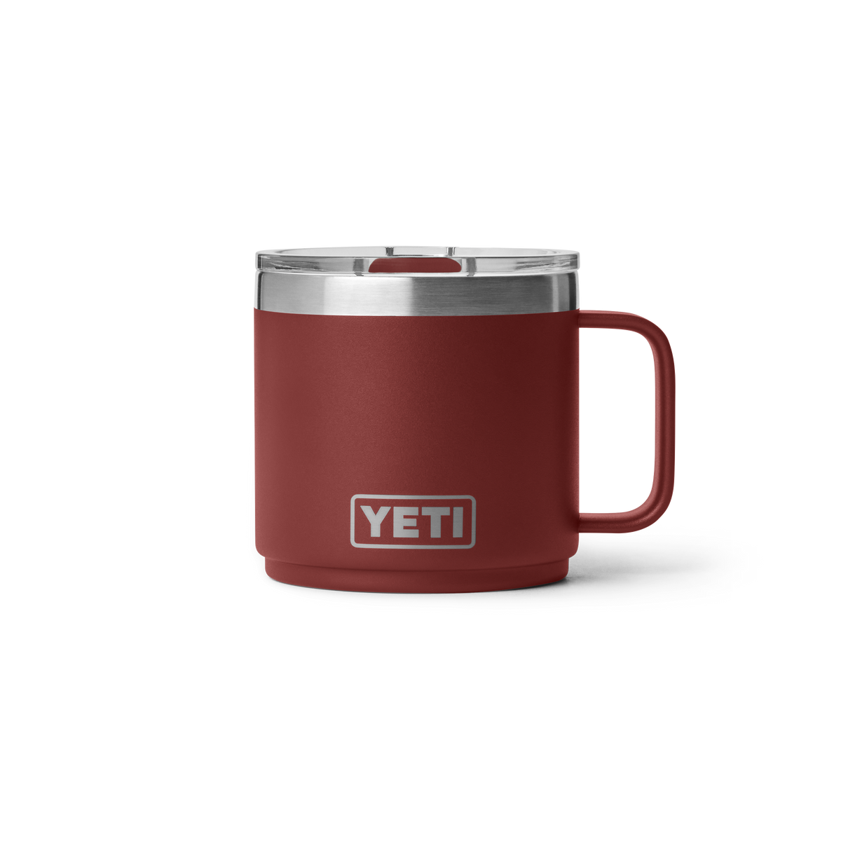 Yeti Rambler 14oz Stackable Mug with Durasip Ceramic Lining - STAG RED