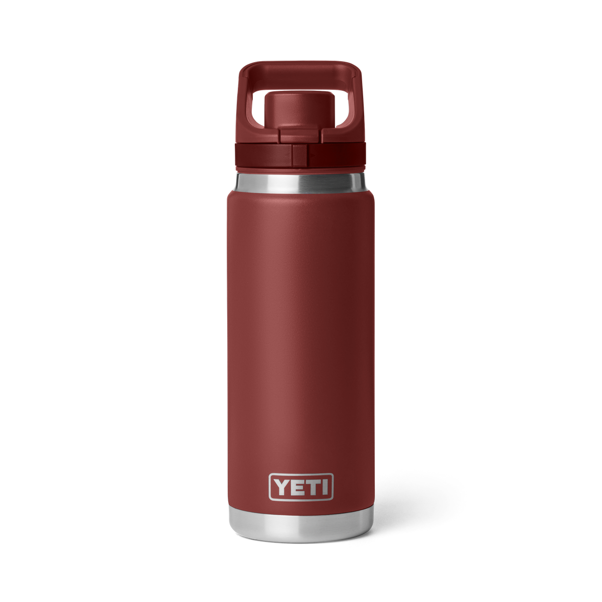 Yeti Rambler 26oz Water Bottle With Flip Chug Cap - Stag Red