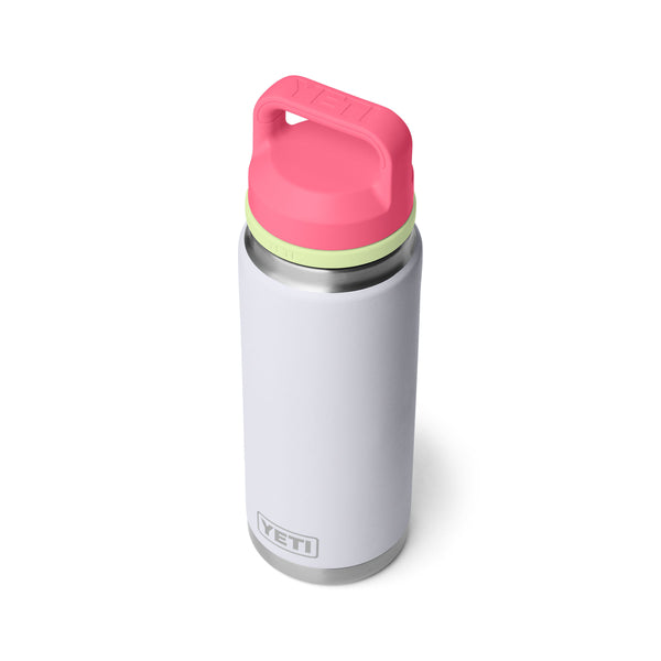 Yeti Rambler 26oz Bottle With Chug Cap - Mist/Pink/Grasshopper