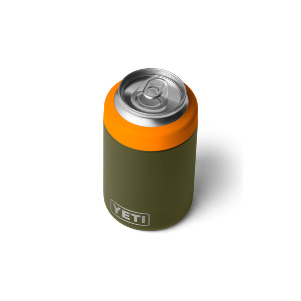 Yeti Rambler Colster 2.0 Can Insulator - OLIVE/KING CRAB ORANGE