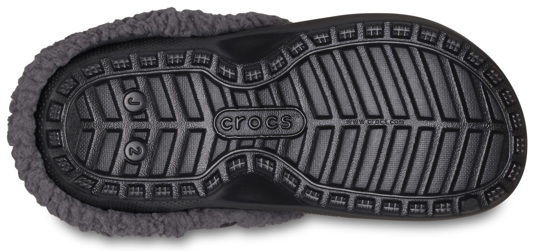 Crocs Kids' Classic Blitzen IV Clog Black/Multi sole