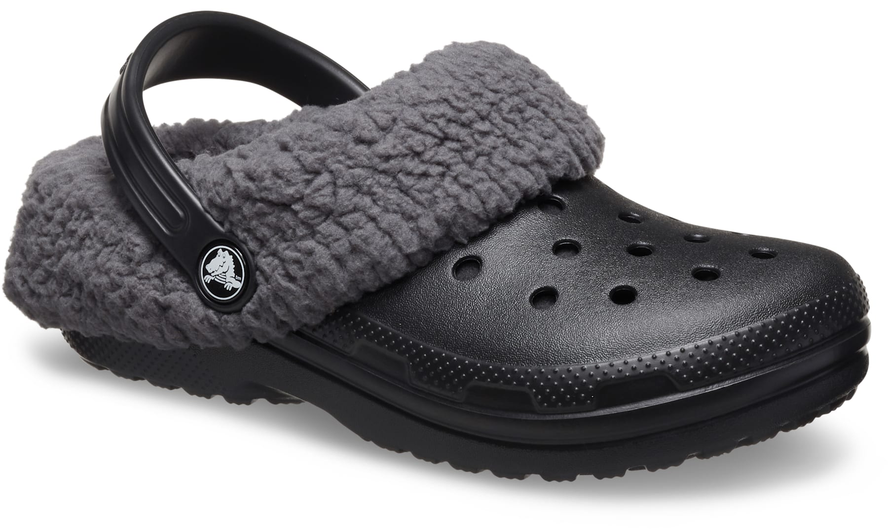 Crocs Kids' Classic Blitzen IV Clog Black/Multi angle