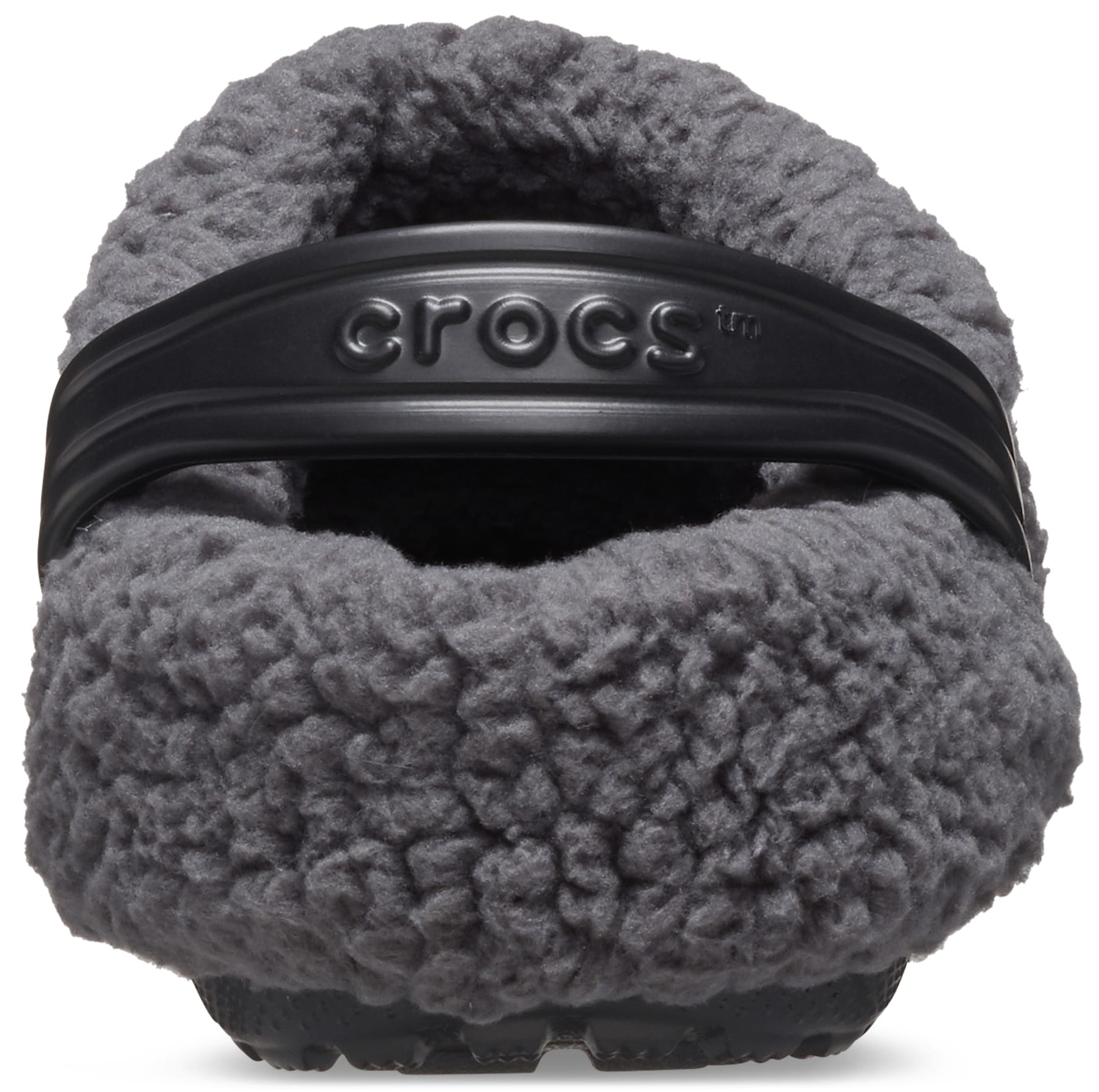 Crocs Kids' Classic Blitzen IV Clog Black/Multi heel detail