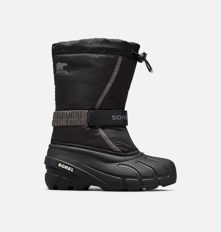 Sorel Flurry Children's Boot - Black/City Grey
