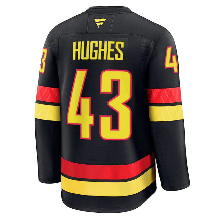 Fanatics Vancouver Canucks Alternate Premium Jersey - Quinn Hughes