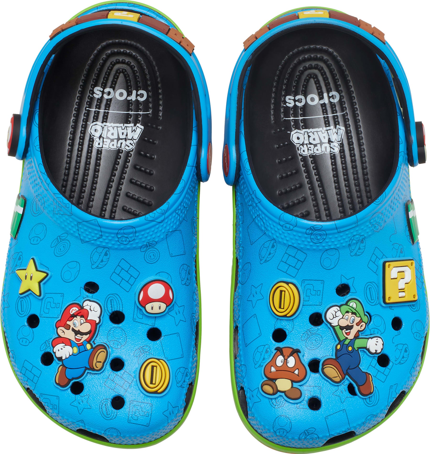 Crocs Youth Super Mario Core Classic Clog top