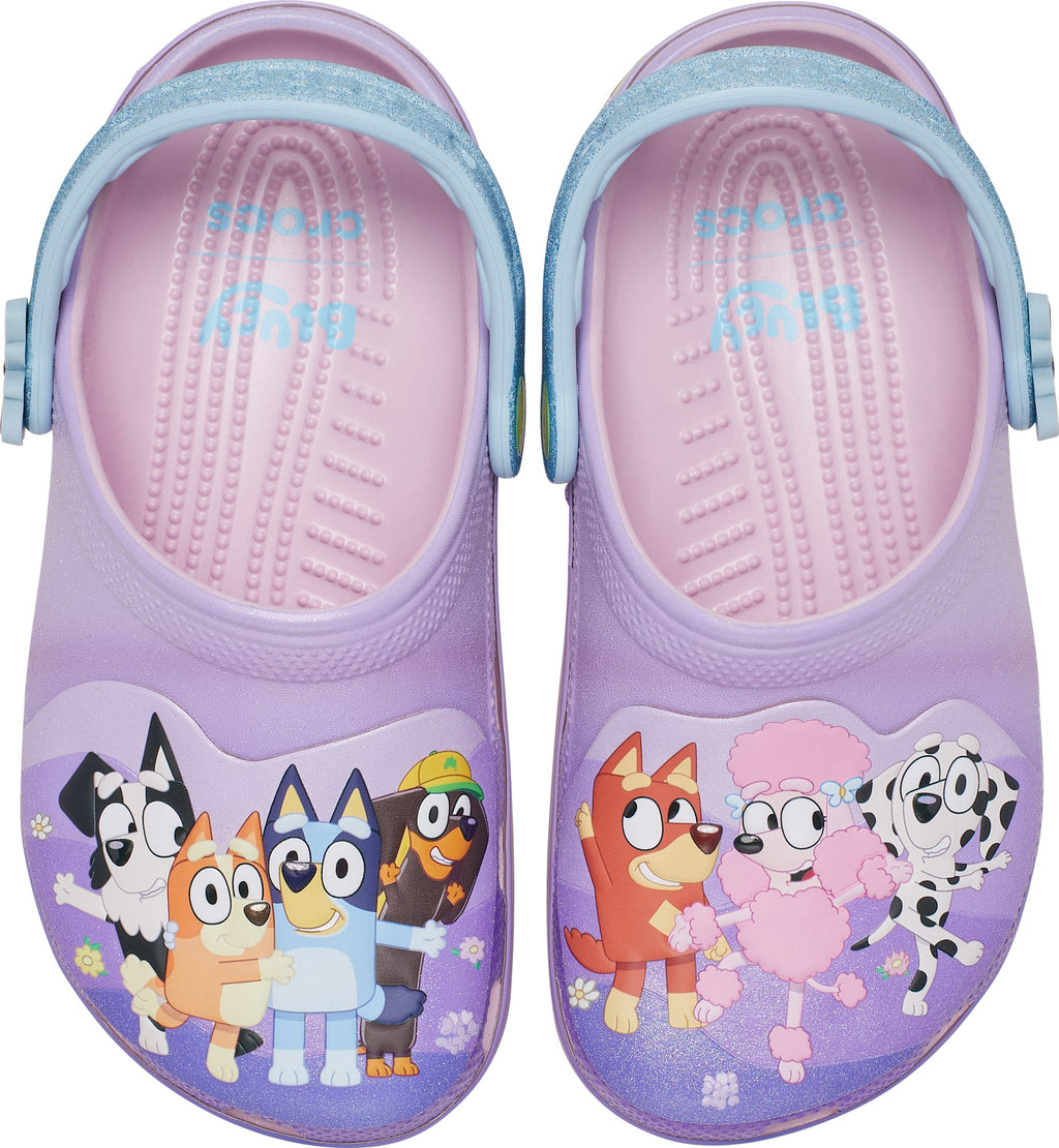 Crocs Toddlers' Bluey Friends Forever Classic Clog top