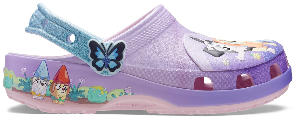 Crocs Toddlers' Bluey Friends Forever Classic Clog lateral
