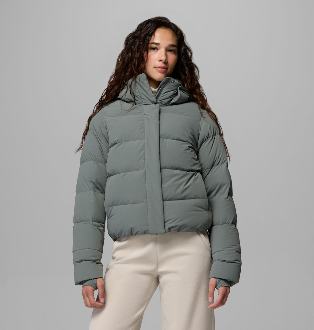 Columbia Amaze Puff Hooded Jacket - Sedona Sage