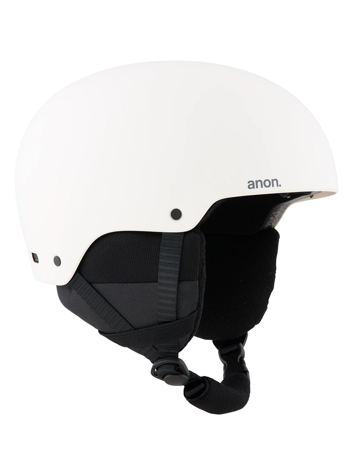 Anon Raider 3 Ski & Snowboard Helmet - White, left side view