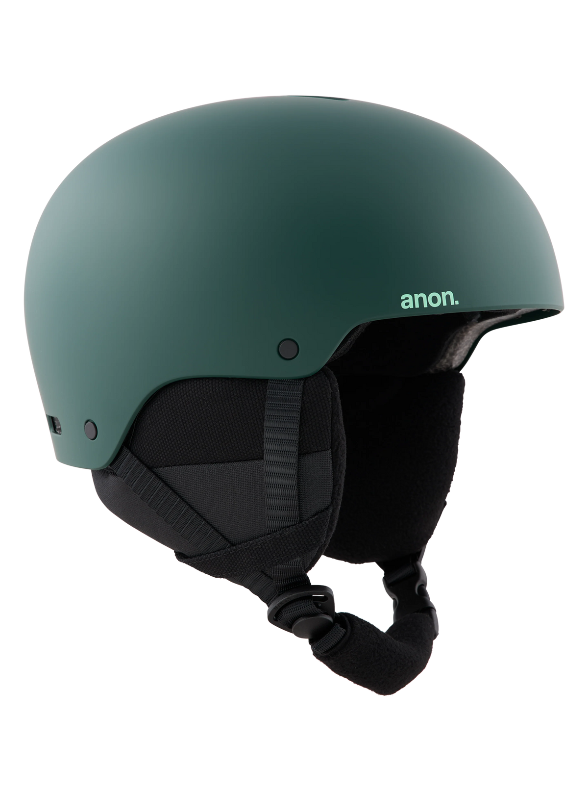 Anon Raider 3 Ski & Snowboard Helmet - Brunswick Green, left side view