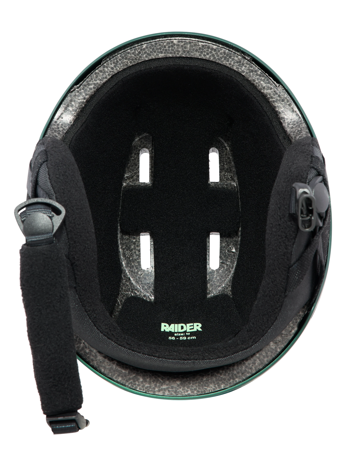 Anon Raider 3 Ski & Snowboard Helmet - Brunswick Green, inside view