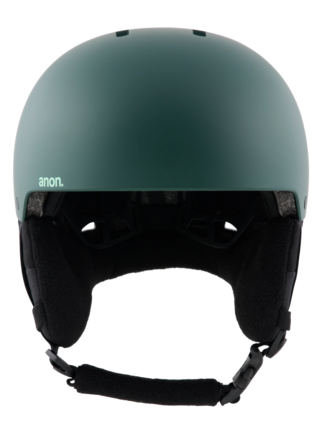 Anon Raider 3 Ski & Snowboard Helmet - Brunswick Green, front view