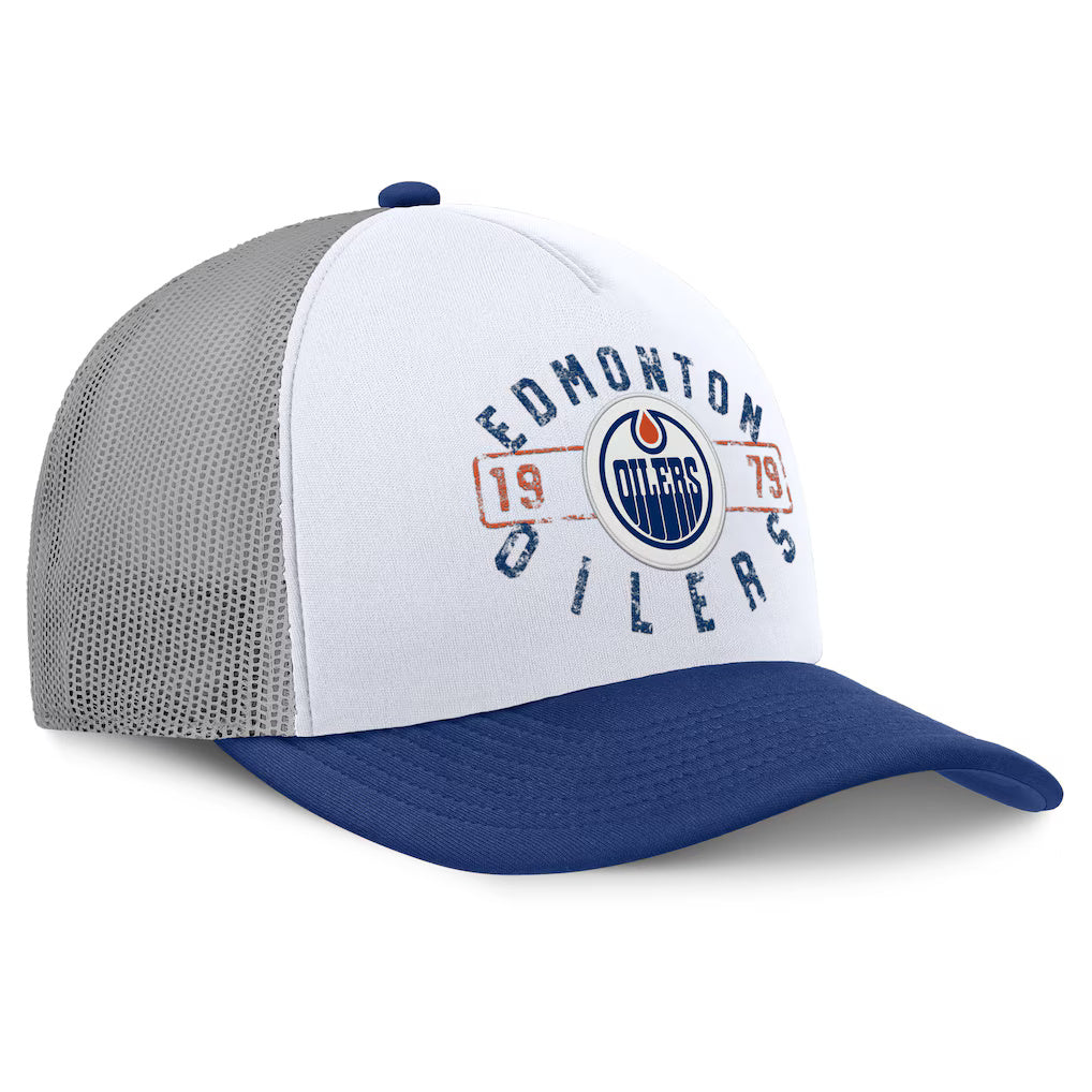 Fanatics Edmonton Oilers Division A-Frame Adjustable Hat